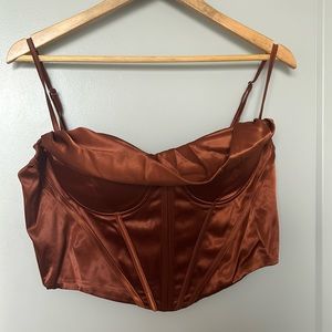 Parthea corset top size xxl